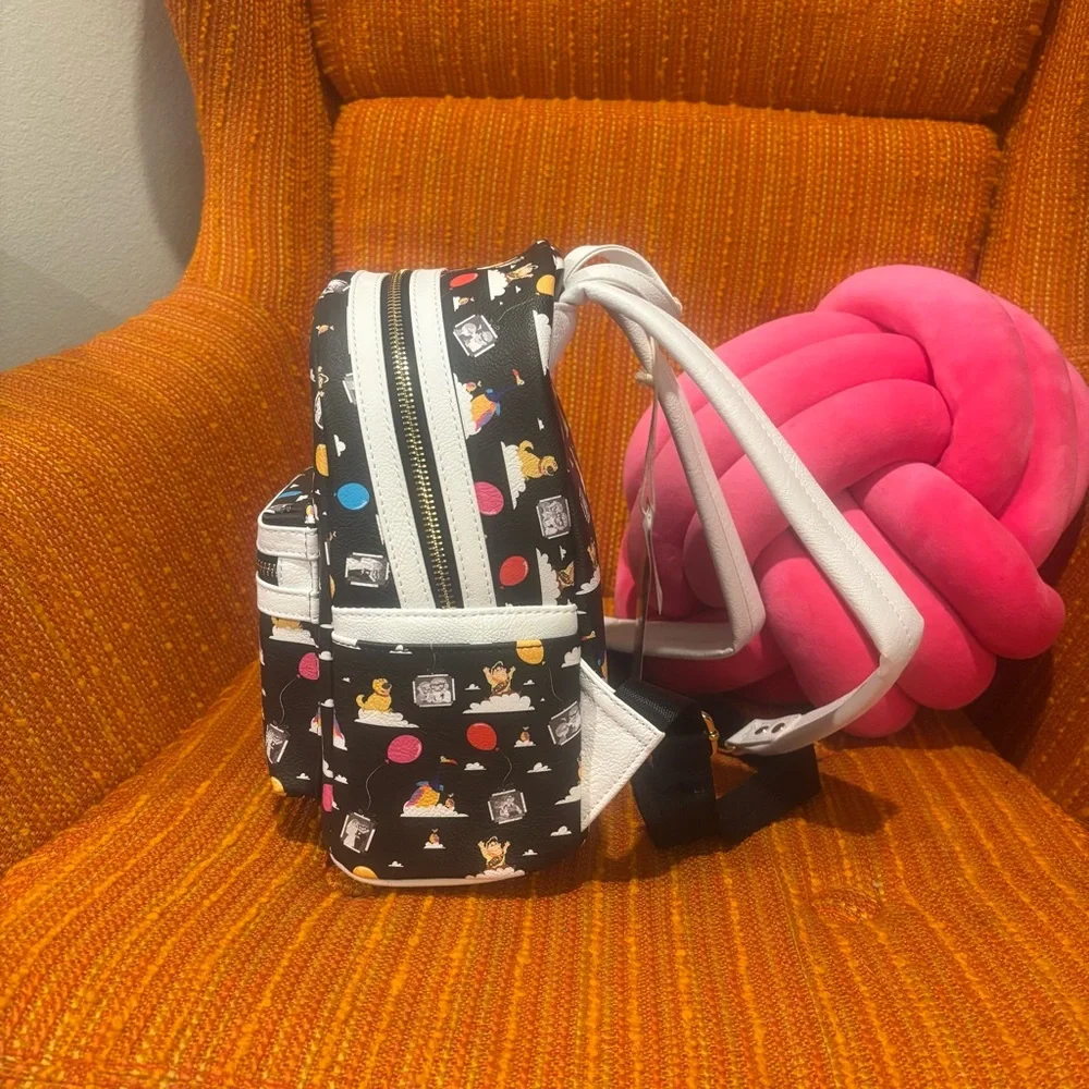 Loungefly x Disney | Mini Backpack with “Up” Colorful Balloon Print